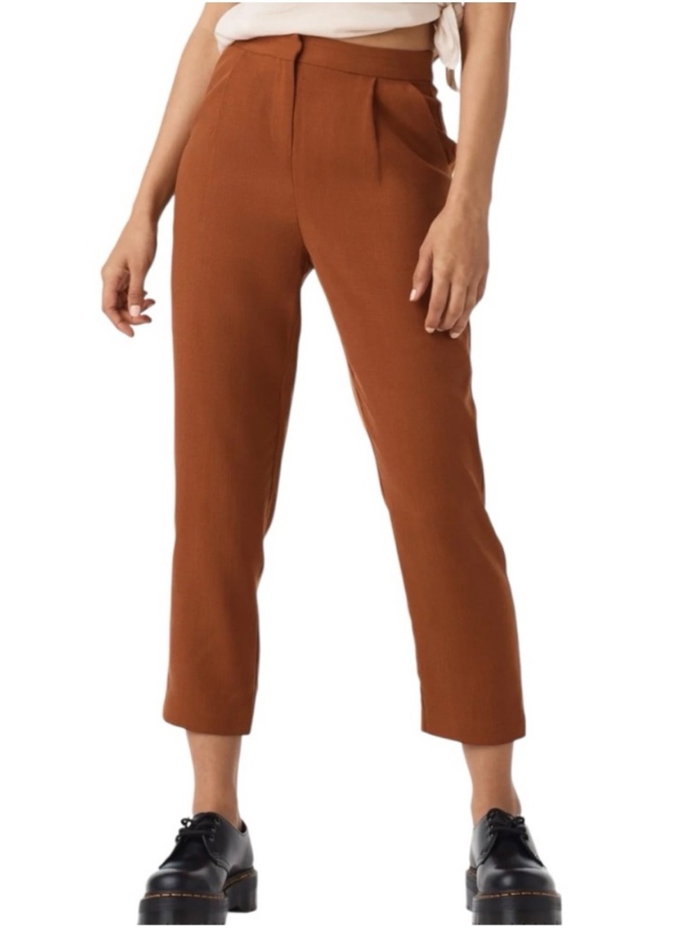 VETTA NWT The Everyday Pant Terracotta Brown New Business Casual Women’s Size 14